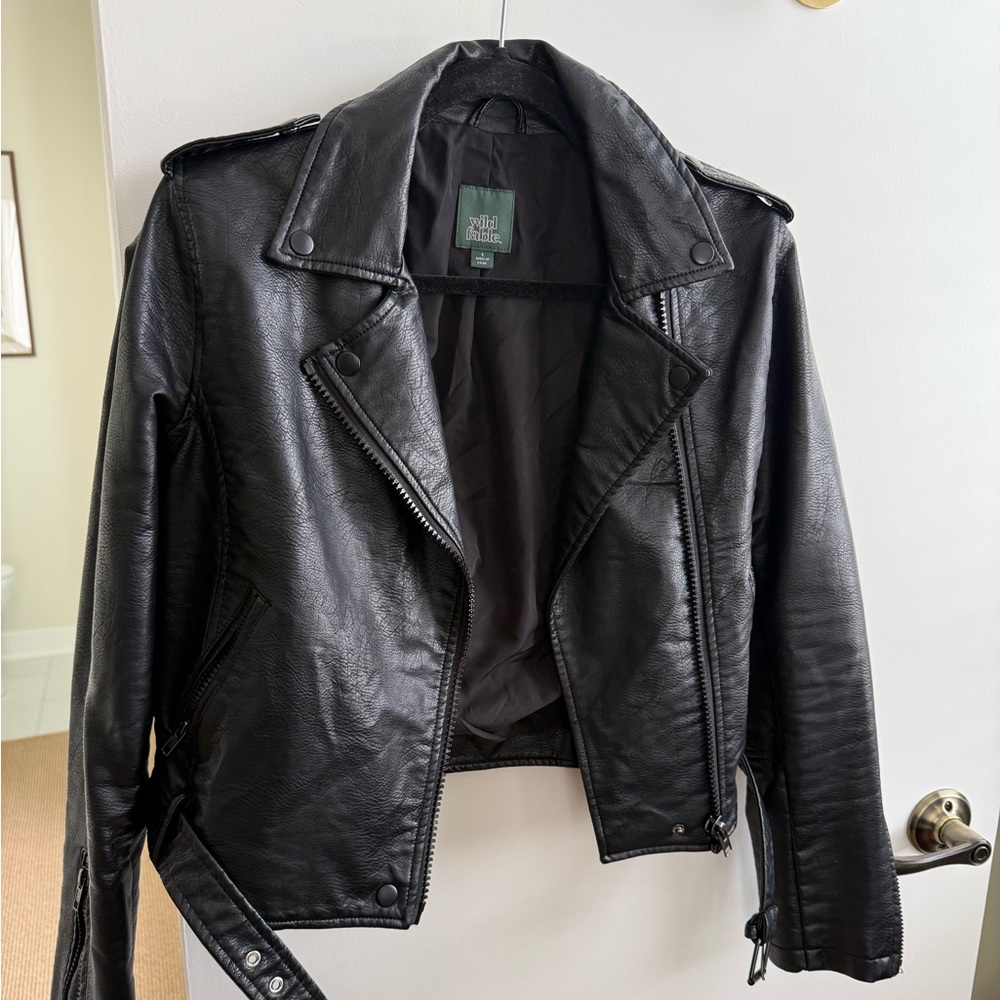 Wild Fable Black Leather Jacket